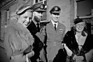 1940's themed day at great central railway, quorn, leicestershire
